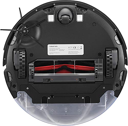 Roborock S6 MaxV Saug- und Wischroboter (Saugleistung 2500Pa, 180min Akkulaufzeit, 460ml Staubbehälter, 300ml Wassertank, 67dB Lautstärke, Adaptiver Routenalgorithmus, App-/Sprachsteuerung) Schwarz - 3