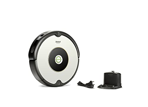 iRobot Roomba 605 Saugroboter mit 3-stufigem Reinigungssystem, Dirt Detect Technologie, Staubsauger Roboter, selbstaufladend mit Ladestation, geeignet für Tierhaare, Teppiche und Hartböden, Weiß - 12