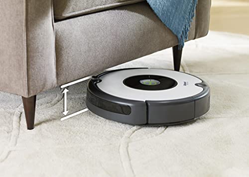 iRobot Roomba 605 Saugroboter mit 3-stufigem Reinigungssystem, Dirt Detect Technologie, Staubsauger Roboter, selbstaufladend mit Ladestation, geeignet für Tierhaare, Teppiche und Hartböden, Weiß - 6