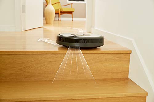 iRobot Roomba 605 Saugroboter mit 3-stufigem Reinigungssystem, Dirt Detect Technologie, Staubsauger Roboter, selbstaufladend mit Ladestation, geeignet für Tierhaare, Teppiche und Hartböden, Weiß - 7