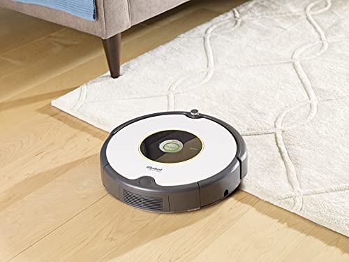 iRobot Roomba 605 Saugroboter mit 3-stufigem Reinigungssystem, Dirt Detect Technologie, Staubsauger Roboter, selbstaufladend mit Ladestation, geeignet für Tierhaare, Teppiche und Hartböden, Weiß - 10