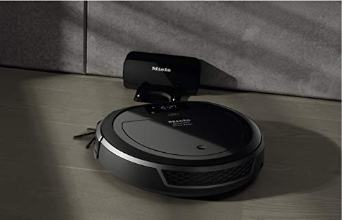 Miele Scout RX2 Home Vision Staubsauger Roboter / intelligente 3D Navigation / 4-stufiges Reinigungssystem / Live-Bildübertragung / mobile Steuerung / bis zu 120 min Akkulaufzeit / Graphitgrau - 3