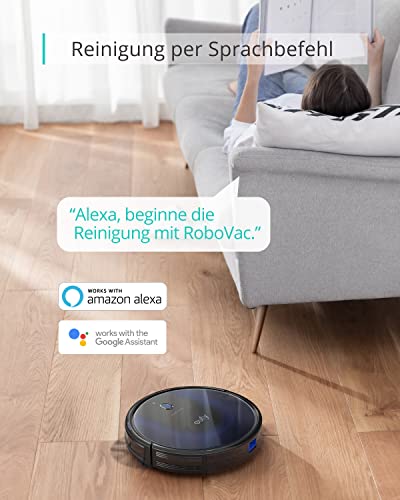 eufy by Anker Saugroboter RoboVac 15C MAX, Roboterstaubsauger mit BoostIQ Technologie, 2000Pa Saugkraft mit WLAN-Konnektivität, extrem schlank, geräuscharm, für Hartböden bis mittelhohe Teppiche - 4