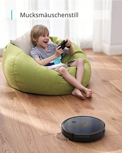 eufy by Anker Saugroboter RoboVac 15C MAX, Roboterstaubsauger mit BoostIQ Technologie, 2000Pa Saugkraft mit WLAN-Konnektivität, extrem schlank, geräuscharm, für Hartböden bis mittelhohe Teppiche - 7