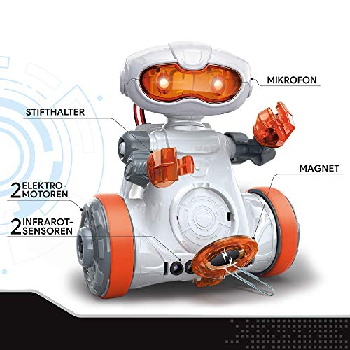 Clementoni 59158 Galileo Science – Mein Roboter MC 5.0, Robotik für kleine Ingenieure, High-Tech Spielzeug, ideal als Geschenk, Programmieren lernen für Kinder ab 8 Jahren - 2