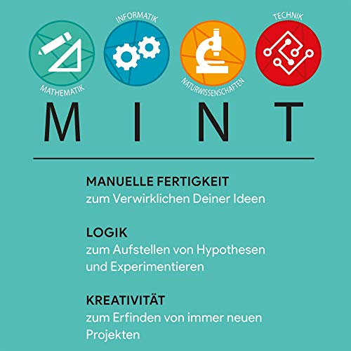 Clementoni 59158 Galileo Science – Mein Roboter MC 5.0, Robotik für kleine Ingenieure, High-Tech Spielzeug, ideal als Geschenk, Programmieren lernen für Kinder ab 8 Jahren - 7