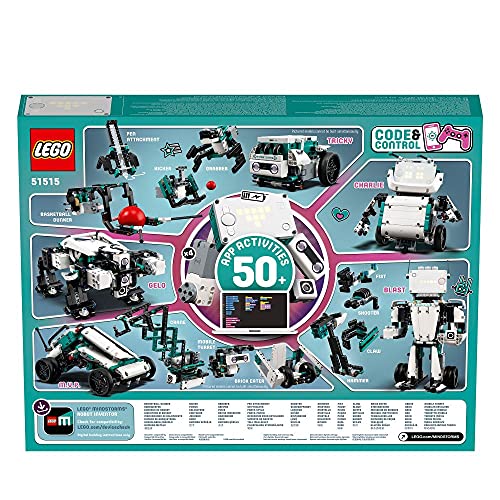 LEGO 51515 MINDSTORMS Roboter-Erfinder, 5-in-1-Robotik-Set mit App-Fernsteuerung, Programmierbar Und Interaktiv, Programmieren Lernen - 7